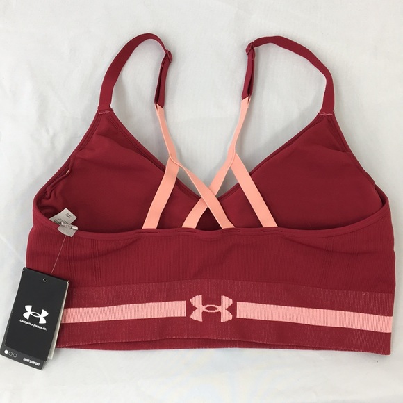 Under Armour Compression Sports Bra Lightly Padded Size XL NEW With Tags - Picture 4 of 6